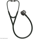Littmann Cardiology IV Diagnostic Stethoskop High Polish Smoke Edition, Schlauch schwarz, mit champagnerfarbenem Schlauchanschluss
