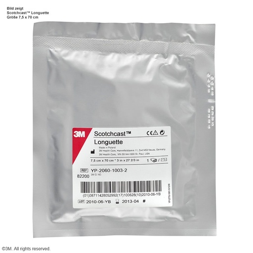 3M Scotchcast Longuetten dreilagig, 7,5 x 20 cm (10 Stck.)