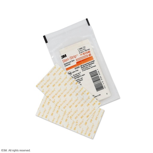 3M Steri-Strip Wundverschlussstreifen 6 x 100 mm (50 x 10 Streifen) Klinikpackung
