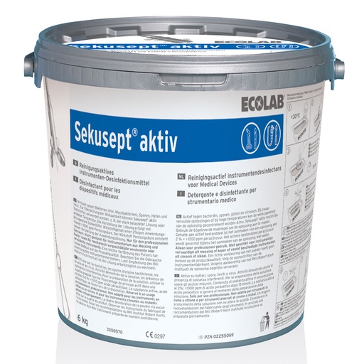 Sekusept aktiv 6 kg Instrumentendesinfektion * nur für den professionellen Gebrauch *