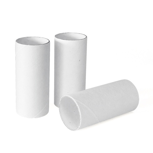 Pappmundstücke für Vitalograph (100Stck) 66 mm lang, Innen-Ø 28 mm, Außen-Ø 30 mm