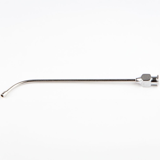Einmal-Knopfkanülen gebogen, Gesamtlänge 10 cm, Ø 2 mm (2x 50 Stck.)