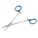 anat. Mosquitoklemmen Halsted gerade, 12,5 cm, zum Einmalgebrauch (25 Stck.)