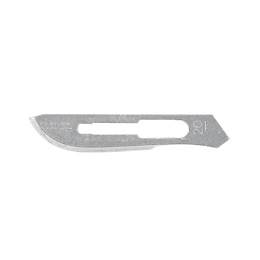 Einmal-Skalpellklingen FEATHER Fig. 20 steril (100 Stck.)