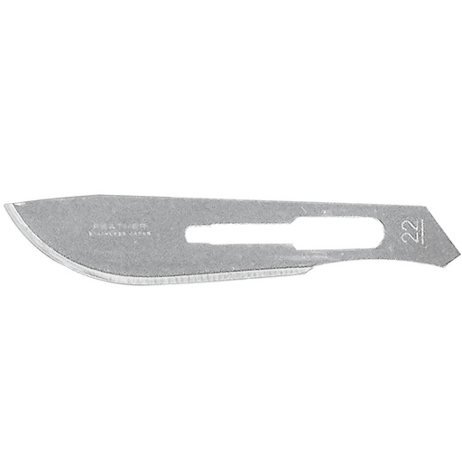 Einmal-Skalpellklingen FEATHER Fig. 22 steril (100 Stck.)