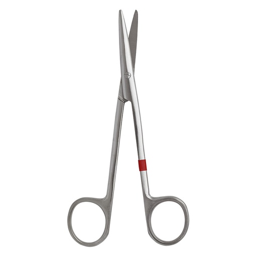 Metzenbaumscheren gebogen, stumpf/stumpf 14,5 cm, zum Einmalgebrauch (25 Stck.)