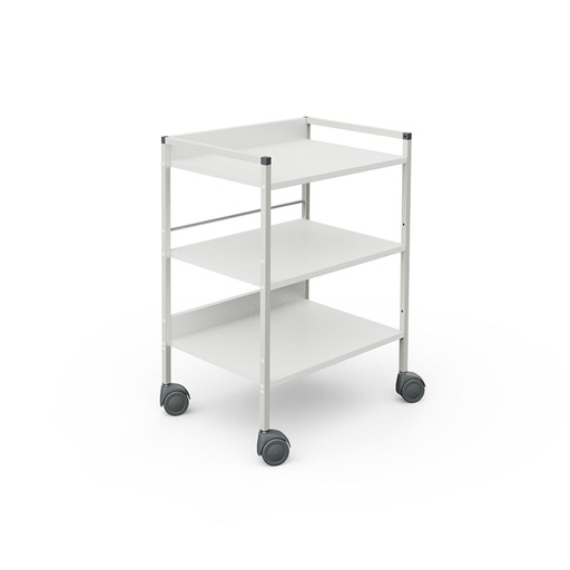 Regalwagen 08/16, 833 mm hoch, weiß
