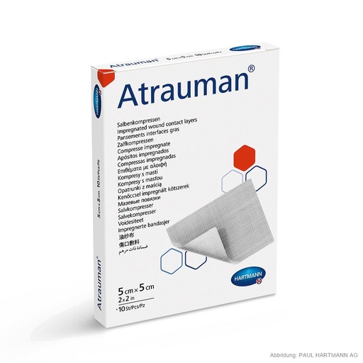 Atrauman Salbenkompressen steril 5 x 5 cm (10 Stck.)