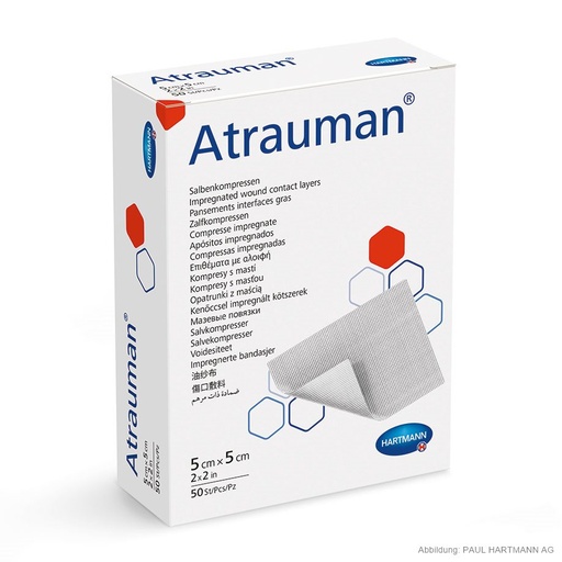 Atrauman Salbenkompressen steril 5 x 5 cm (50 Stck.)