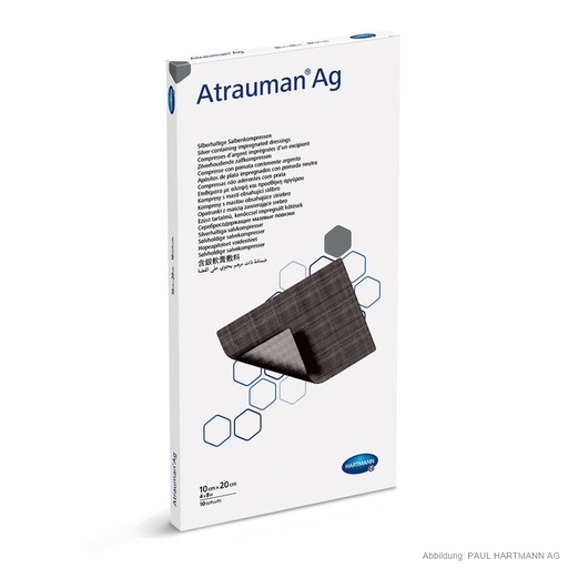 Atrauman Ag Salbenkompressen steril 10 x 20 cm (10 Stck.)#499605#