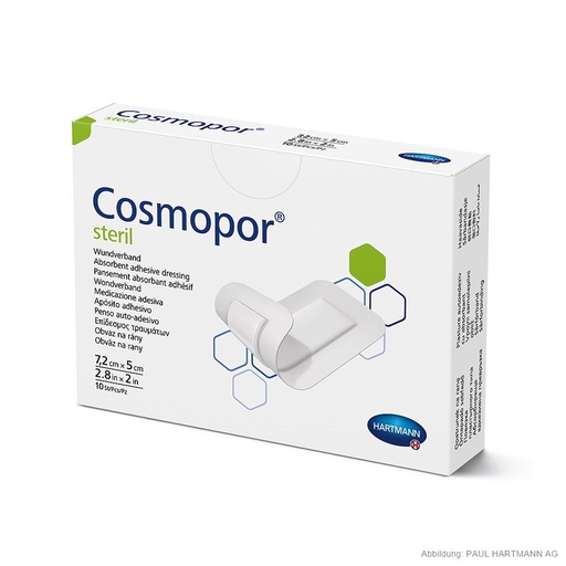 Cosmopor Steril Wundverband 7,2 x 5 cm (10 Stck.)