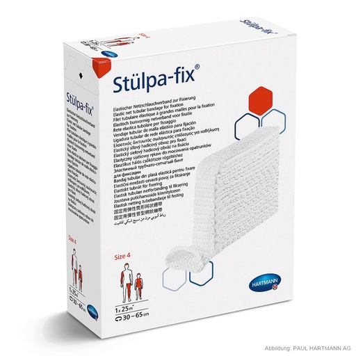 Stülpa-fix Gr. 4 (gedehnt 25 m) für Fuß- und Beinverbände, Kinderrumpfverbände
