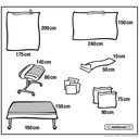 Foliodrape Protect Universal Set IV einzeln steril verpackt (8 Sets)