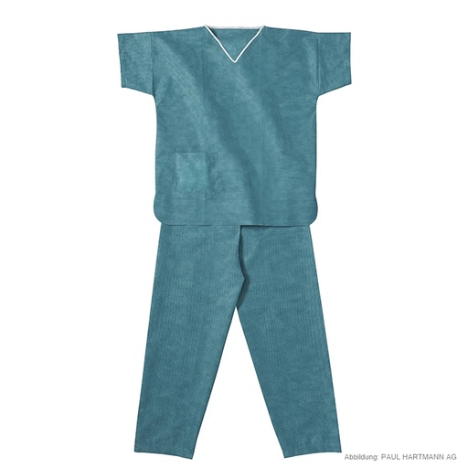 Foliodress Suit (Kasack + Hose) Gr. M, grün