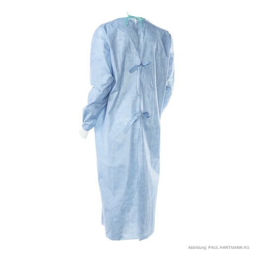 Foliodress gown Protect Basic OP-Bindemantel steril Gr. L 125 cm lang