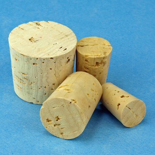 spitze Korkstopfen, 1a-Qualität, porenarm, 16 x 13 x 22 mm