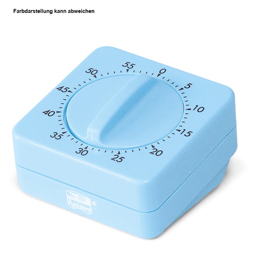Kurzzeitmesser mit Signal, 60 Min. blau