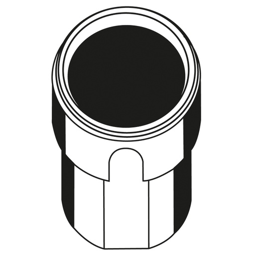Leichtmetall-Nutgehänge für max. 1 x 290 ml, passend in Rotor 1754 – 4 Stück