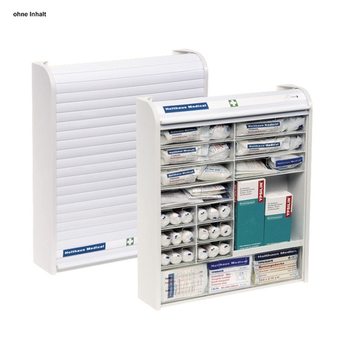Verbandschrank Rollmed 48 x 42 x 10 cm, weiß, leer