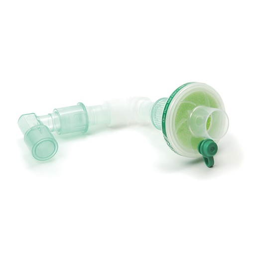 Clear Therm Midi HMEF mit Luer Port, Superset-Gänsegurgel und Winkel – 75 Stück
