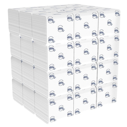 KLEENEX Toilettenpapier, 2-lagig, weiß, 11 x 18,6 cm (36 x 200 Bl.)