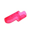 Fingerschiene nach Stack für Knopflochfinger, neon pink Gr. 4