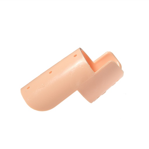 Fingerschiene nach Stack für Knopflochfinger, hautfarben Gr. 7