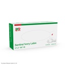 Sentina Ivory U-Handschuhe PF Latex, unsteril Gr. M (100 Stck.)