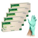 MaiMed Nitril Bio U.-Handschuhe grün Gr. L unsteril puderfrei (100 Stck.)