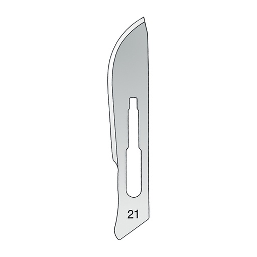 Einmal-Skalpellklingen martin Fig. 21 steril (100 Stck.)