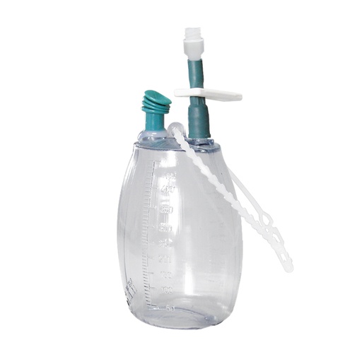 Ersatz-Redonflasche 400 ml, Large-Lock Konnektor, steril (=24503) – 50 Flaschen
