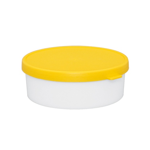 Versandgefäß für Sputumproben-Dose 24 ml mit Deckel gelb (100 Stck.)