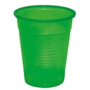 Mundspül- / Laborbecher 180 ml grün opak (100 Stck.)