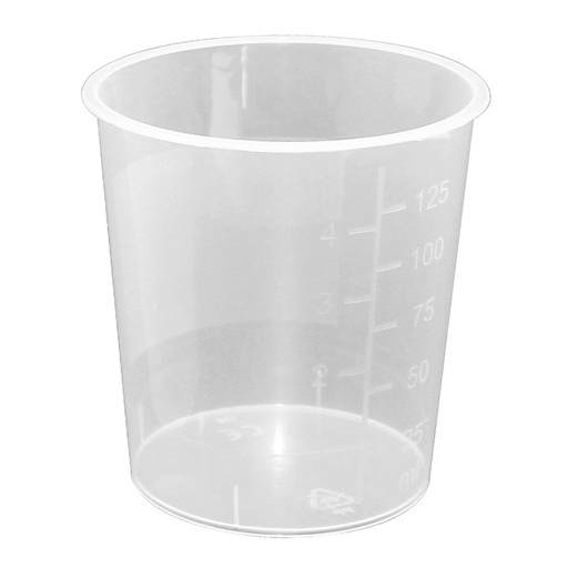 Urinbecher ratiomed 125 ml ohne Schnappdeckel rot – 1000 Stück