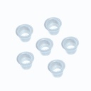 Farbkappen transparent Gr. M, Innen-Ø 12 mm (1000 Stck.)