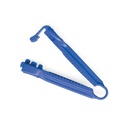 Katheterklemmen Original HDK, blau Polyoxymethylen (POM) (200 Stck.)