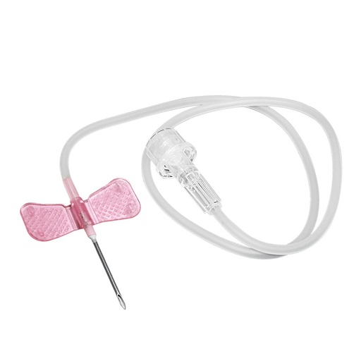 Wingflo Flügelkanülen 18 G, 1,20 x 19 mm, rosa (50 Stck.)