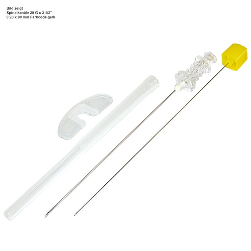spine-ject Spinalkanülen 21 G x 3 1/2'', 0,80 x 90 mm, grün (20 Stck.)