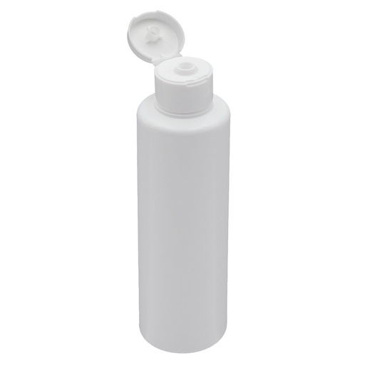 Leerdispenser 250 ml mit Klappdeckel, weiß