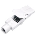 RT-Anschluss für TAB Elektroden mit 4 mm Bananenstecker-Anschluss weiß (10 Stck.)
