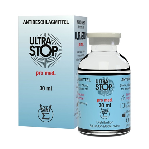 ULTRASTOP pro med. steril 30 ml Durchstichflasche, Antibeschlagmittel