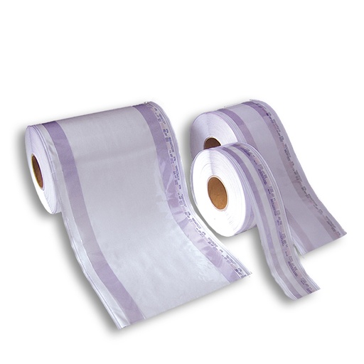Steri-Rolle 300 mm x 100 m mit Falte mit 3 Indikatoren – 2 Rollen