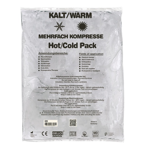 Kalt-/Warm-Kompresse transparent, 30 x 40 cm
