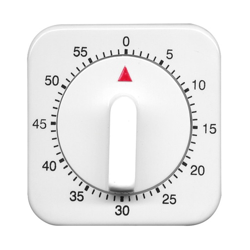 Laborwecker weiß 60 Min.