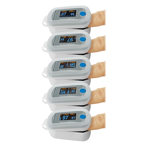 Fingerpulsoximeter mit zweifarbigem OLED Display