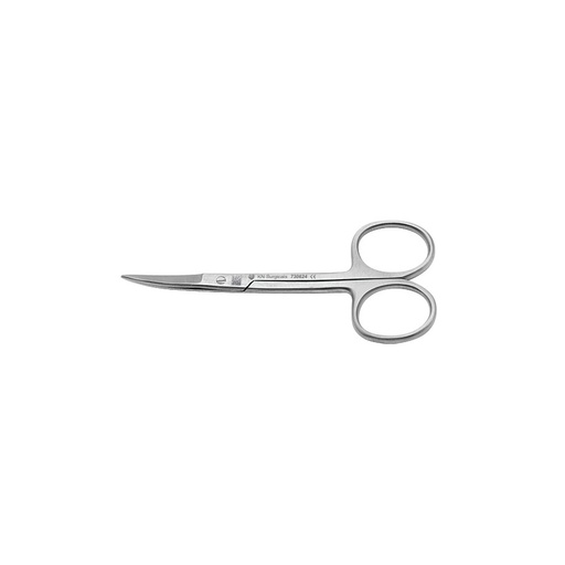 feine Nagelschere ratiomed gebogen, 9 cm