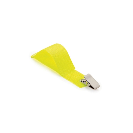 Universal-Schlauchhalter ratiomed OP-FIX leuchtend gelb, 9,5 x 2,5 cm (25 Stck) mit Clip