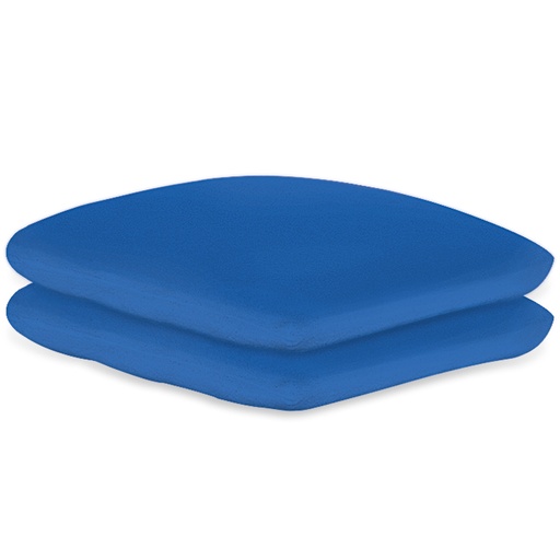 Kissenbezüge Frottee royalblau, 40 x 40 cm, mit Reißverschluss (2 Stck.)