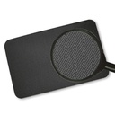 Fußmatte/Liegenauflage schwarz 800 x 600 x 6 mm