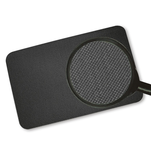 Fußmatte/Liegenauflage schwarz 800 x 600 x 6 mm